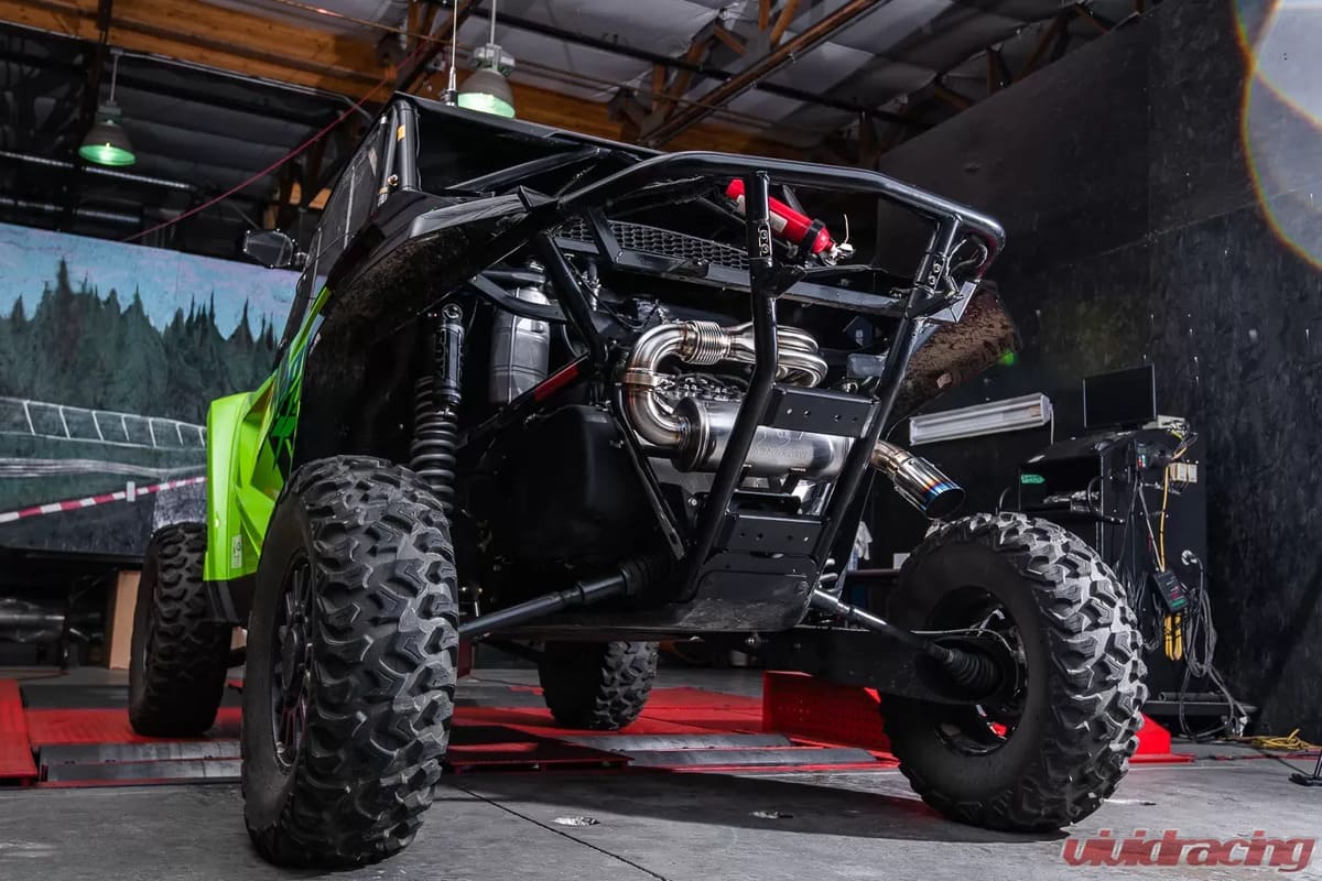 Agency Power Artic Cat Wildcat XX Header and Exhaust System Textron