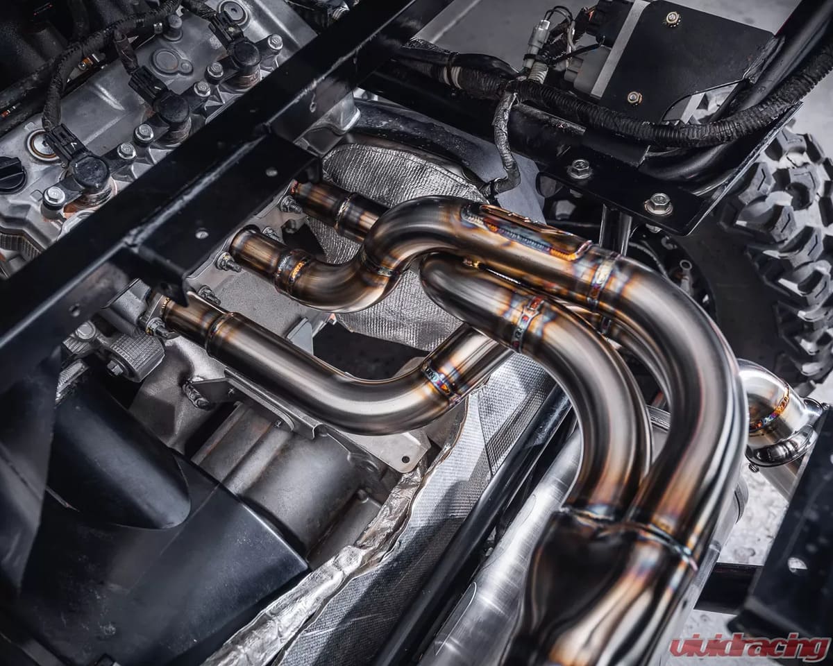 Agency Power Artic Cat Wildcat XX Header and Exhaust System Textron