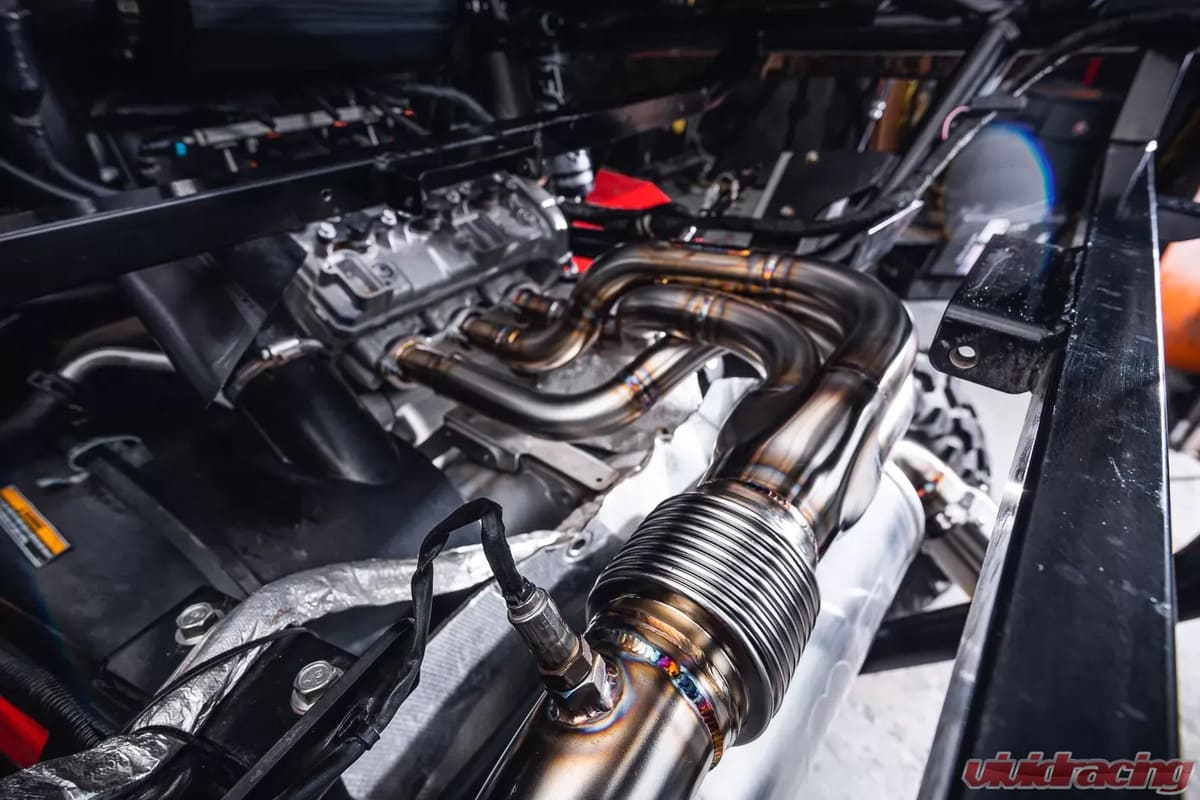 Agency Power Artic Cat Wildcat XX Header and Exhaust System Textron