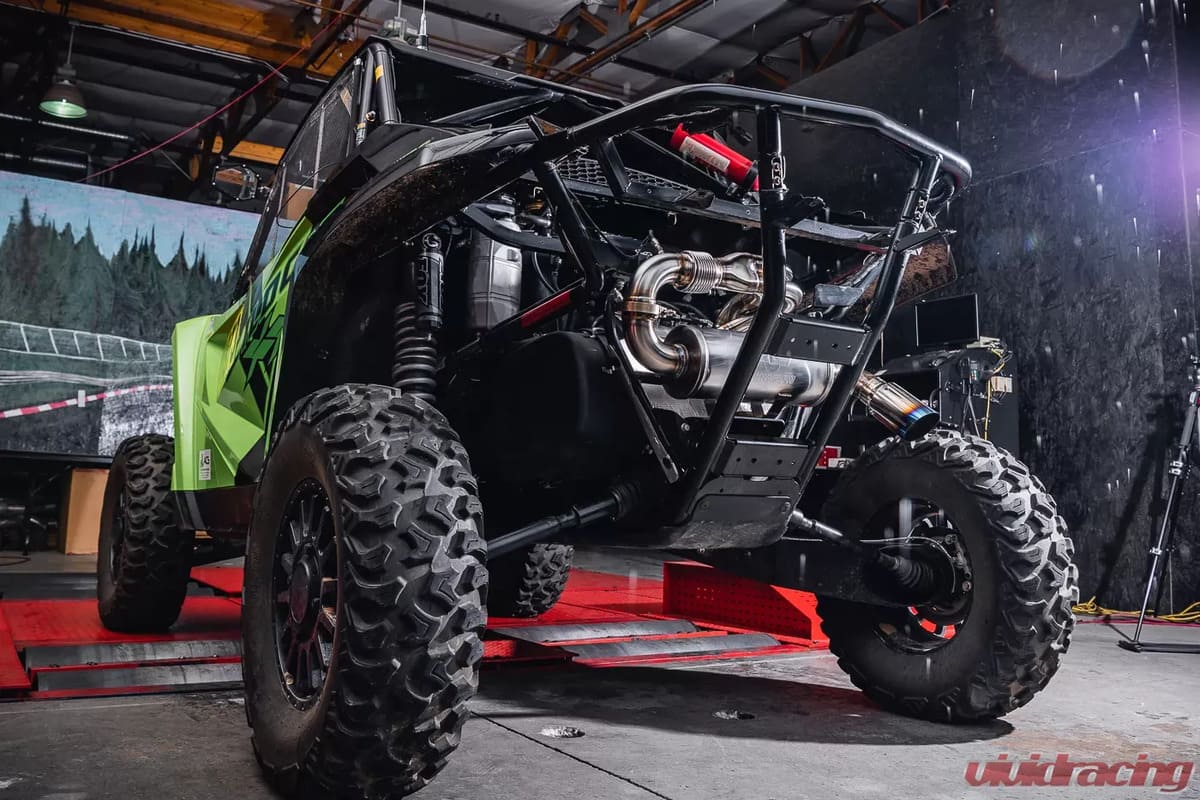 Agency Power Artic Cat Wildcat XX Header and Exhaust System Textron