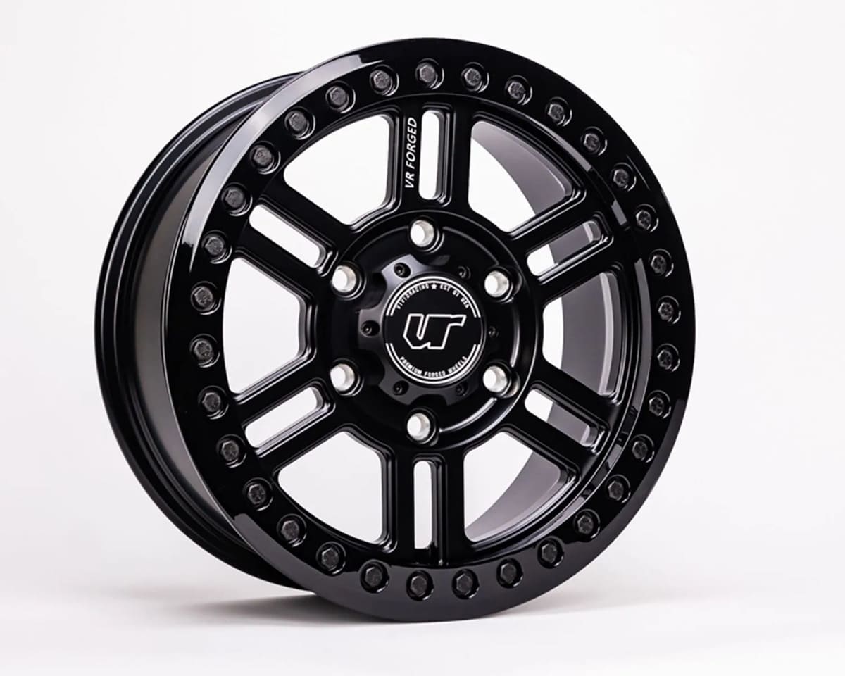 Agency Power Can-Am Maverick R Forged D16 Set of 4 15x6.0 6x139.7 Matte Black Beadlock Wheel