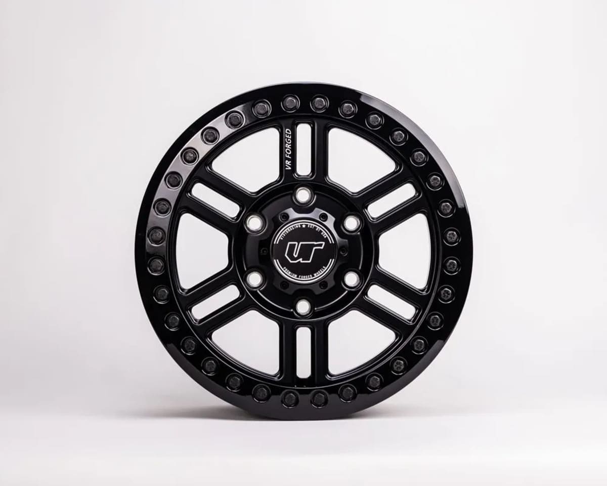 Agency Power Can-Am Maverick R Forged D16 Set of 4 15x6.0 6x139.7 Matte Black Beadlock Wheel