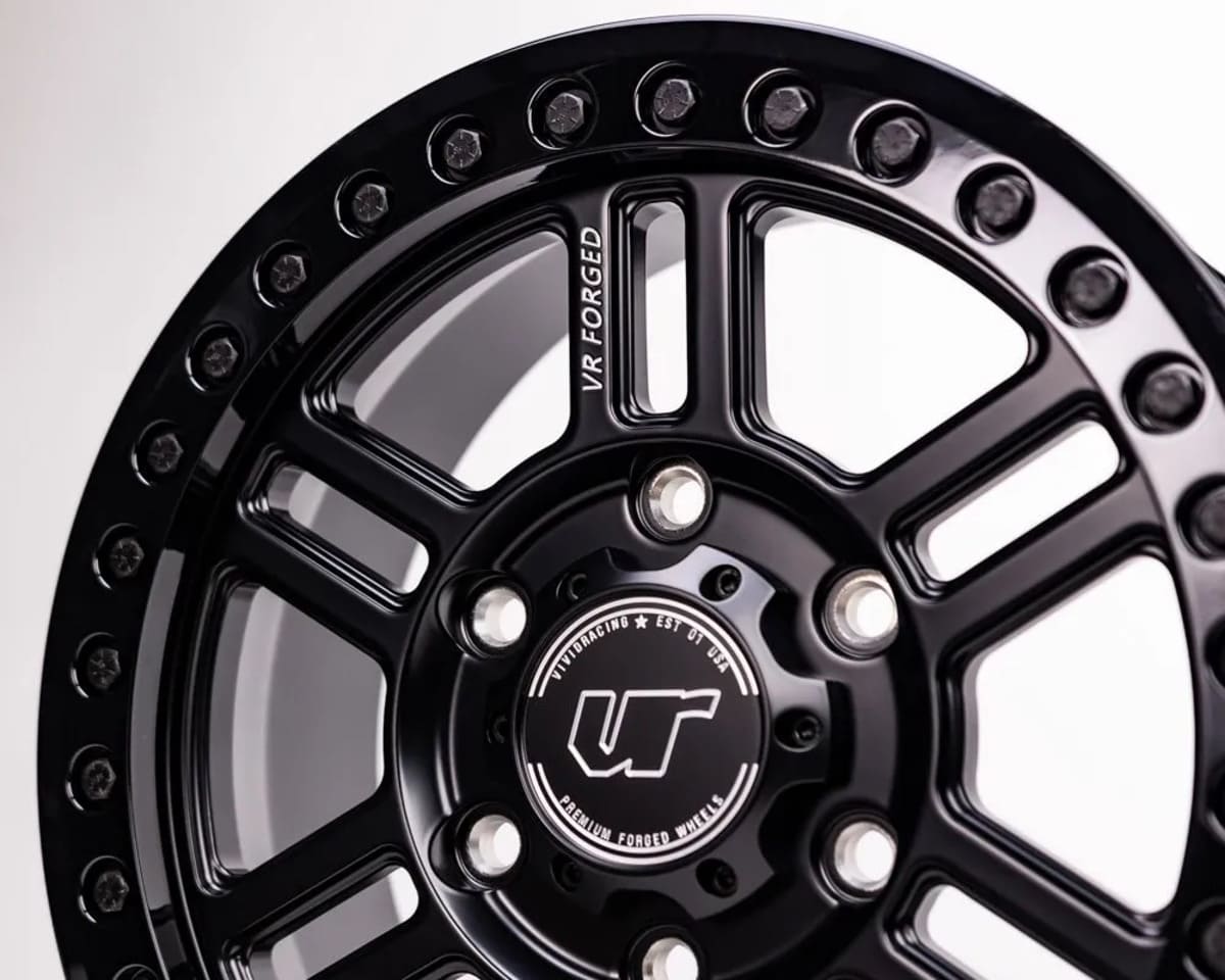 Agency Power Can-Am Maverick R Forged D16 Set of 4 15x6.0 6x139.7 Matte Black Beadlock Wheel