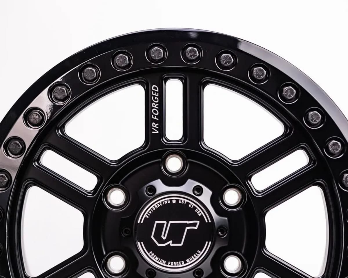 Agency Power Can-Am Maverick R Forged D16 Set of 4 15x6.0 6x139.7 Matte Black Beadlock Wheel