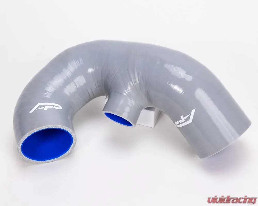 Agency Power Can-Am Maverick R Silicone Blow Off Valve Hose with 1 inch Port Gray
