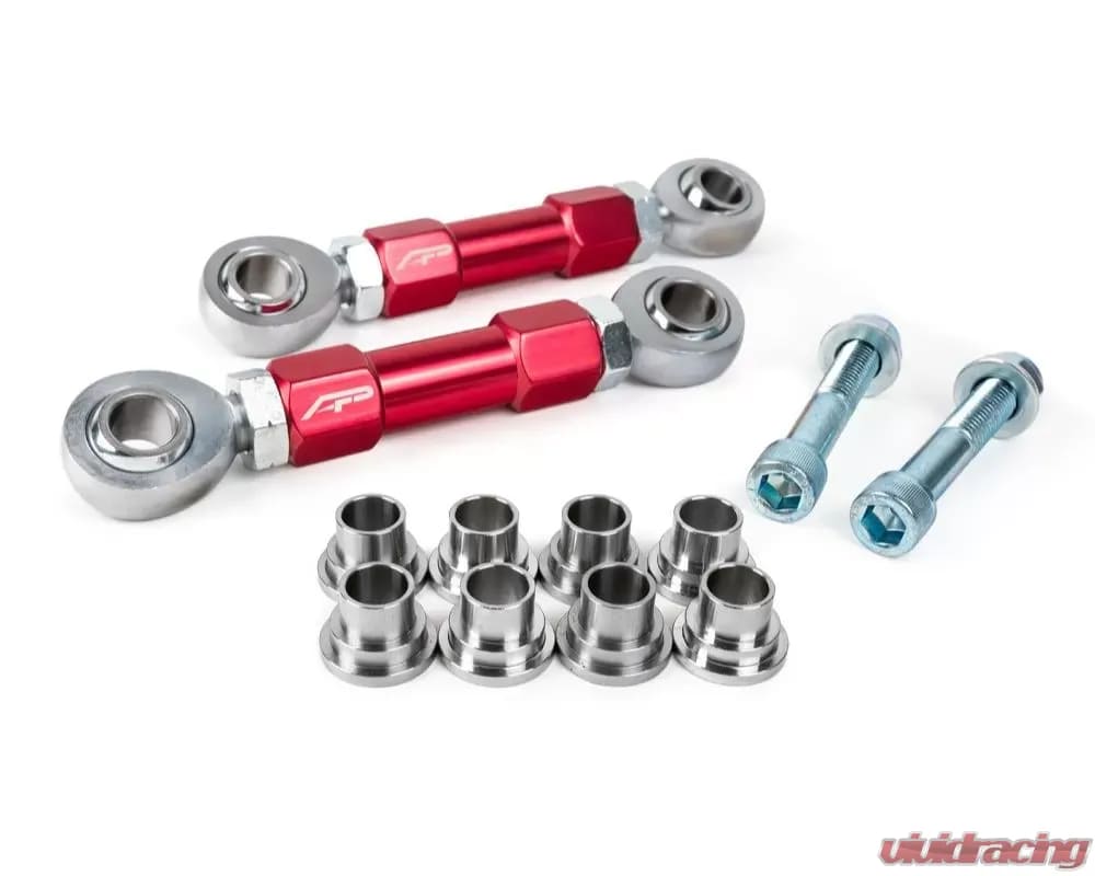 Agency Power Can-Am Maverick X3 RS DS RC Turbo Rear Adjustable Sway Bar Links Red