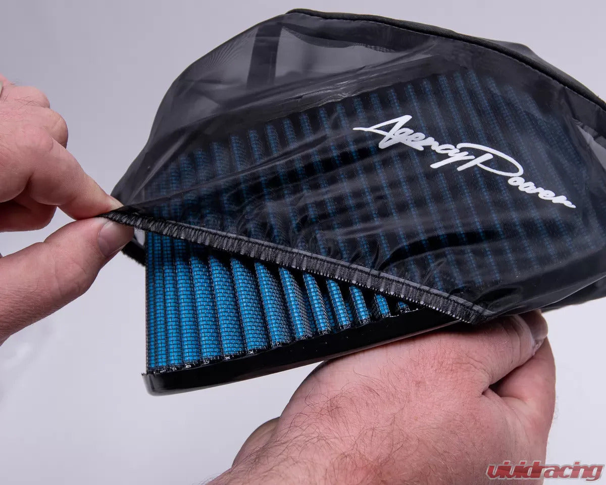 Agency Power Can-Am Maverick X3/Turbo Cold Air Intake Kit & Oval Taper Pre-Filter by Outer wears