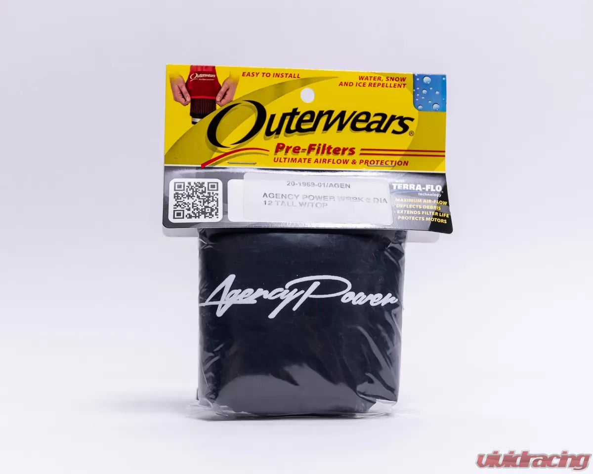 Agency Power Can-Am Maverick X3/Turbo Cold Air Intake Kit & Oval Taper Pre-Filter by Outer wears