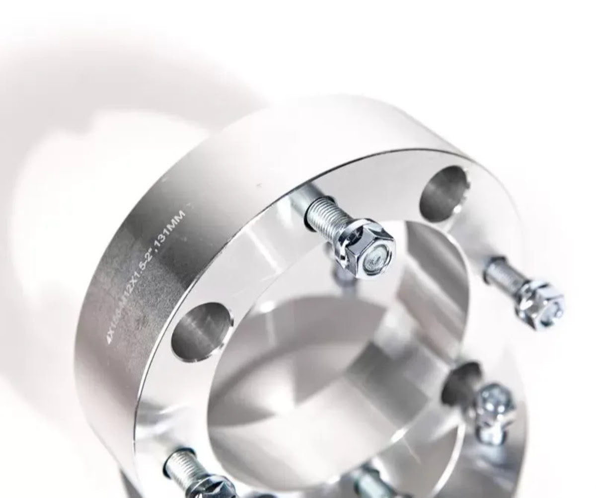 Agency Power Kawasaki/Polaris Silver Wheel Spacers