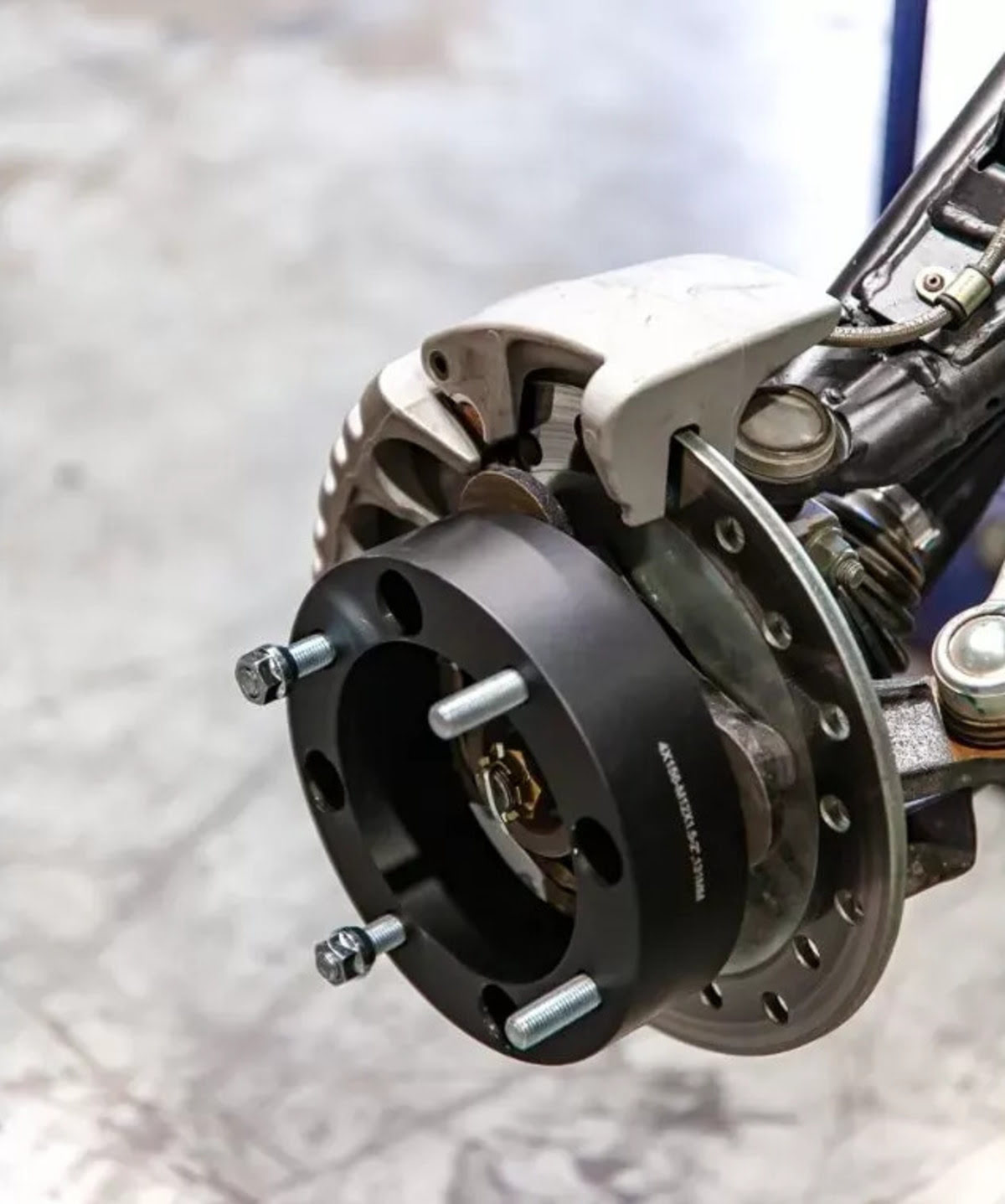 Agency Power Kawasaki/Polaris Silver Wheel Spacers