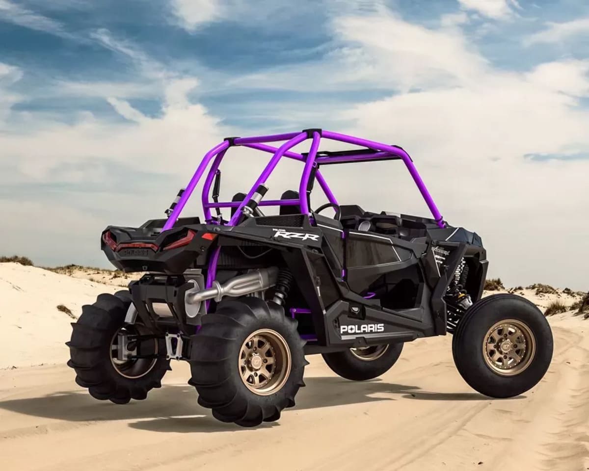 Agency Power Polaris RZR Forged D15 Dunes 15x7/15x10 Satin Bronze Wheel Set