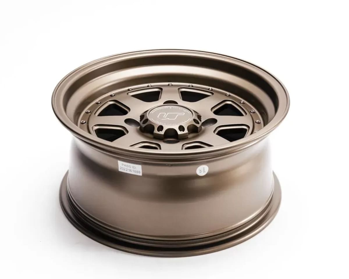Agency Power Polaris RZR Forged D15 Dunes 15x7/15x10 Satin Bronze Wheel Set