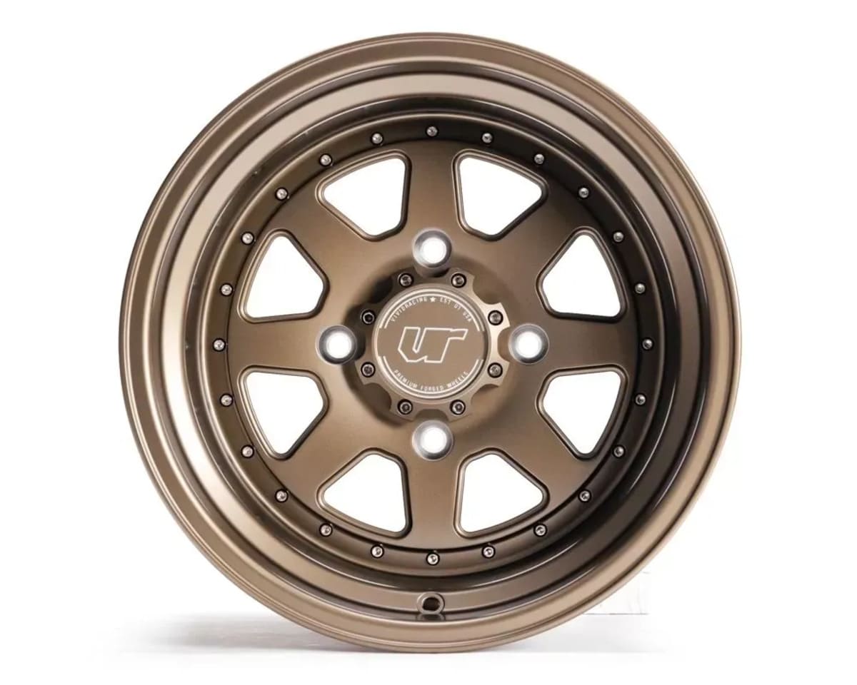 Agency Power Polaris RZR Forged D15 Dunes 15x7/15x10 Satin Bronze Wheel Set