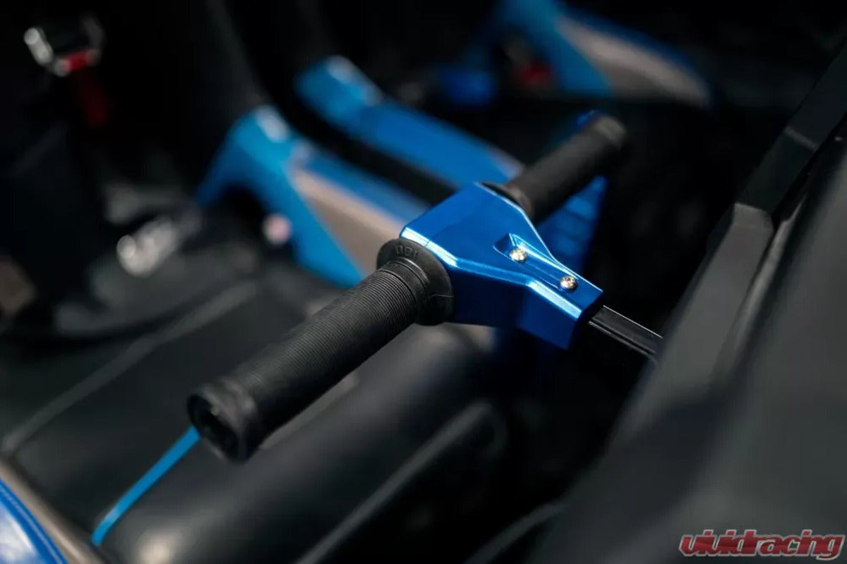 Agency Power Polaris RZR Passenger Grab Bar with Lug Wrench - Blue