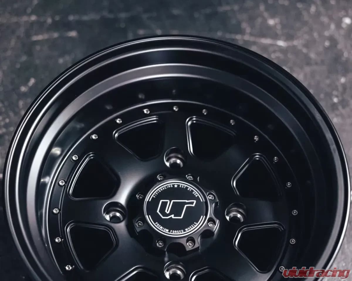 Agency Power Polaris RZR VR Forged D15 Wheel Set for Dunes 15x7/15x10 Matte Black