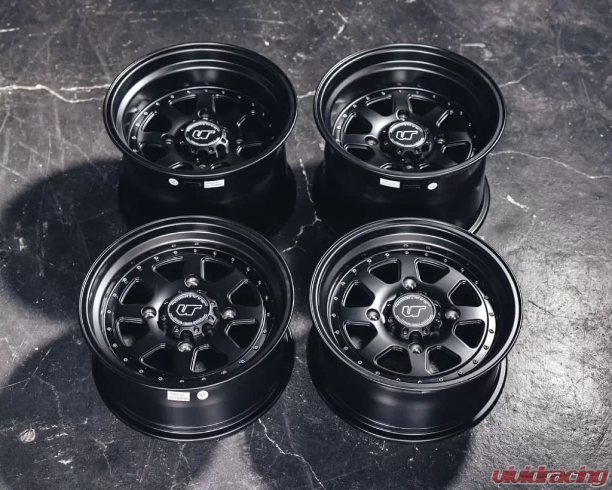 Agency Power Polaris RZR VR Forged D15 Wheel Set for Dunes 15x7/15x10 Matte Black