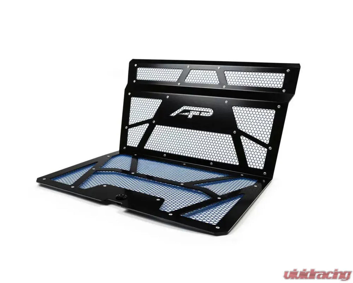 Agency Power Polaris RZR XP 1000/XP Turbo Vented Engine Cover Gloss - Black & Blue