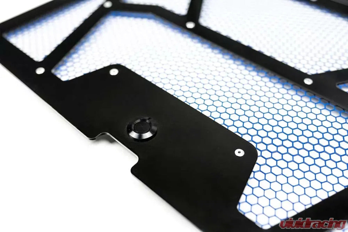 Agency Power Polaris RZR XP 1000/XP Turbo Vented Engine Cover Gloss - Black & Blue