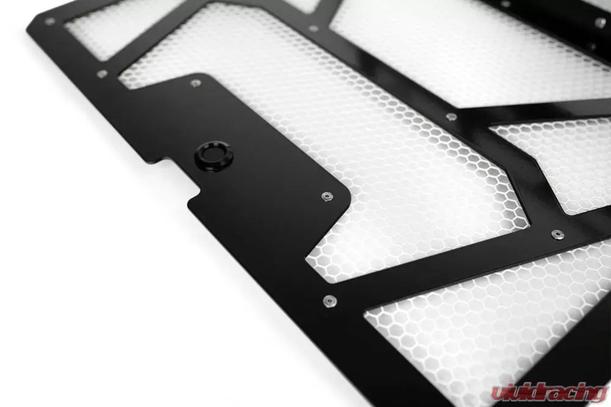 Agency Power Polaris RZR XP 1000/XP Turbo Vented Engine Cover Gloss - Black & White Polaris