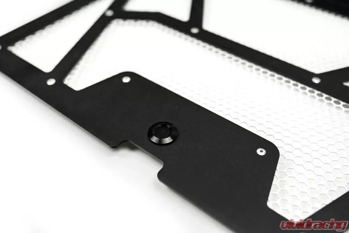 Agency Power Polaris RZR XP 1000/XP Turbo Vented Engine Cover Matte - Black & White