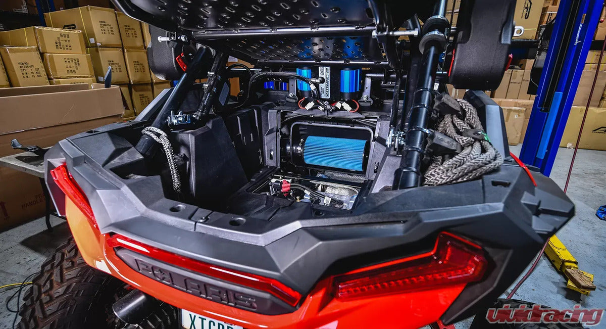 Agency Power Polaris RZR XP Turbo Cold Air Intake System - Blue