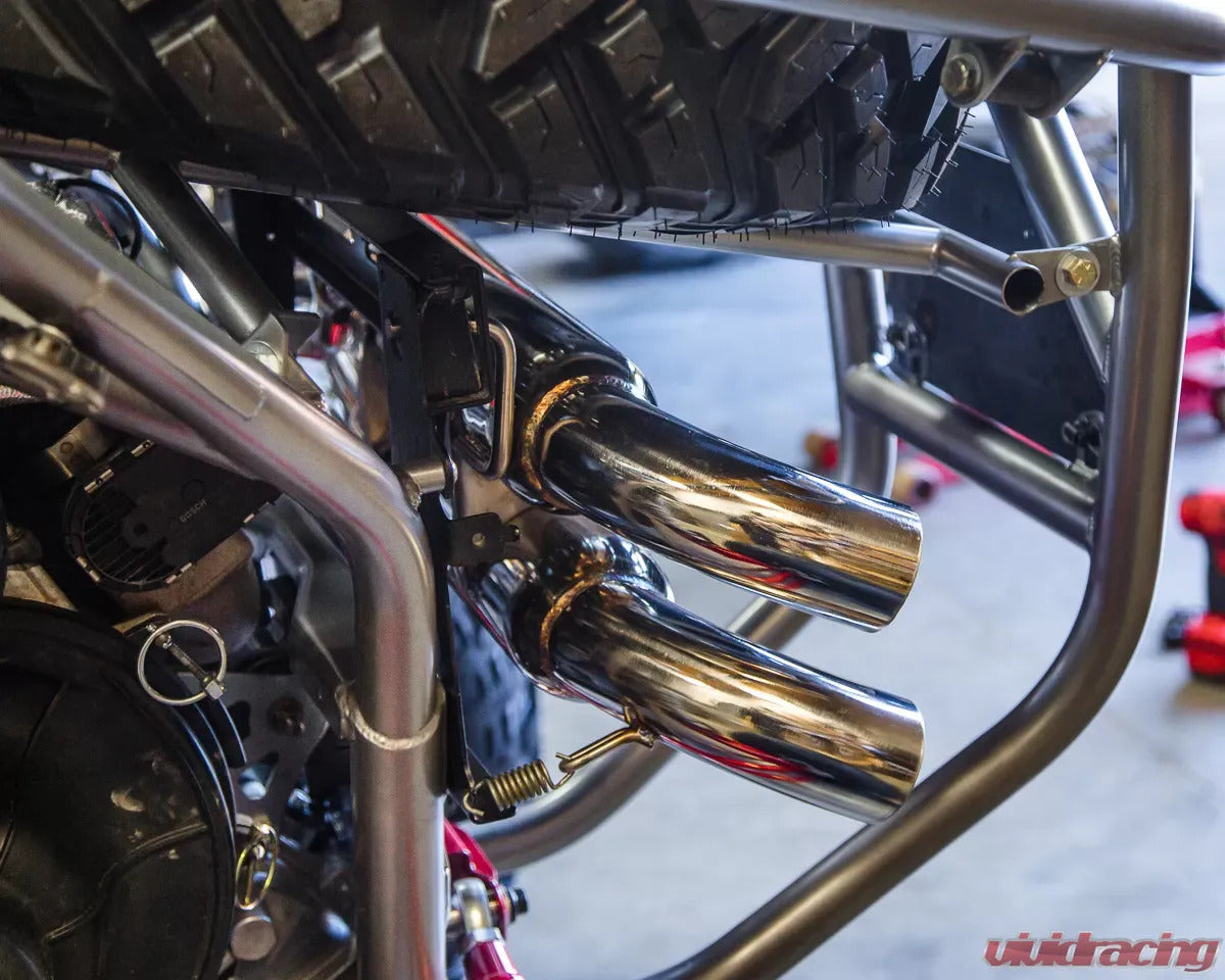 Agency Power Polaris RZR XP Turbo Dual Tip Exhaust System