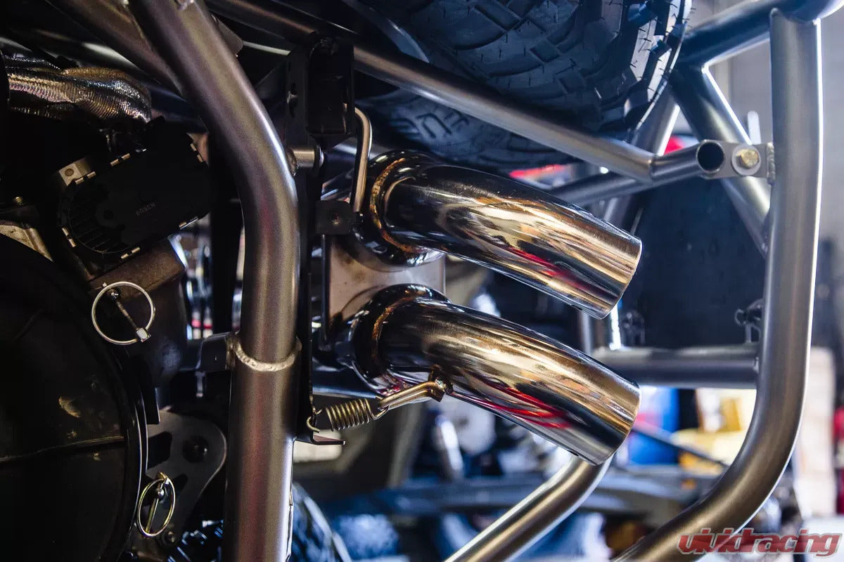 Agency Power Polaris RZR XP Turbo Dual Tip Exhaust System