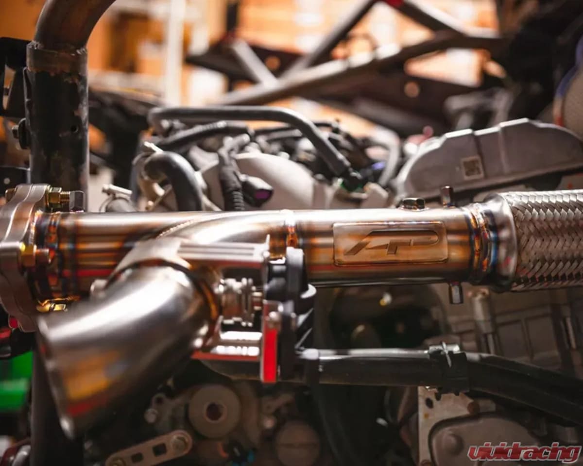 Agency Power Polaris RZR XP Turbo/ Turbo S Valvetronic Dump Race Pipe