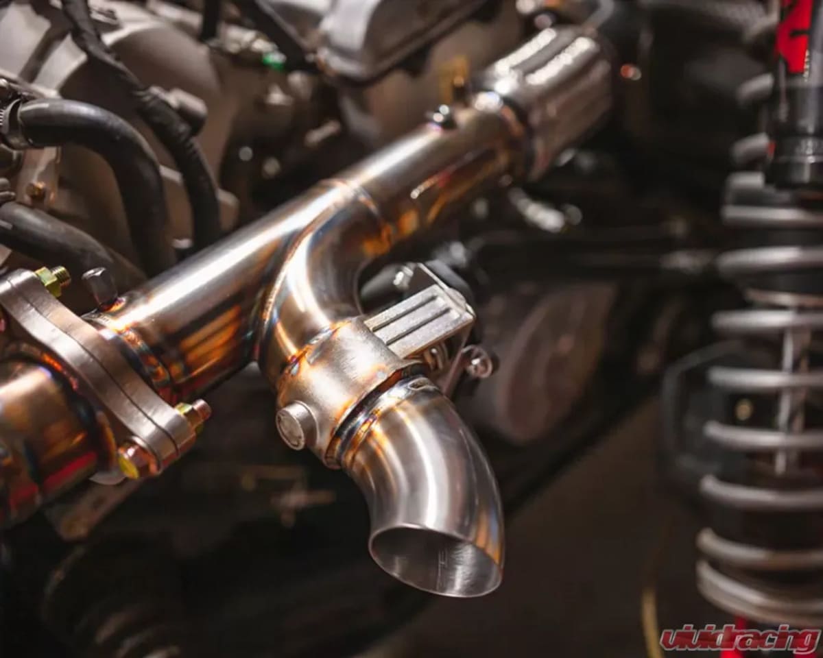 Agency Power Polaris RZR XP Turbo/ Turbo S Valvetronic Dump Race Pipe