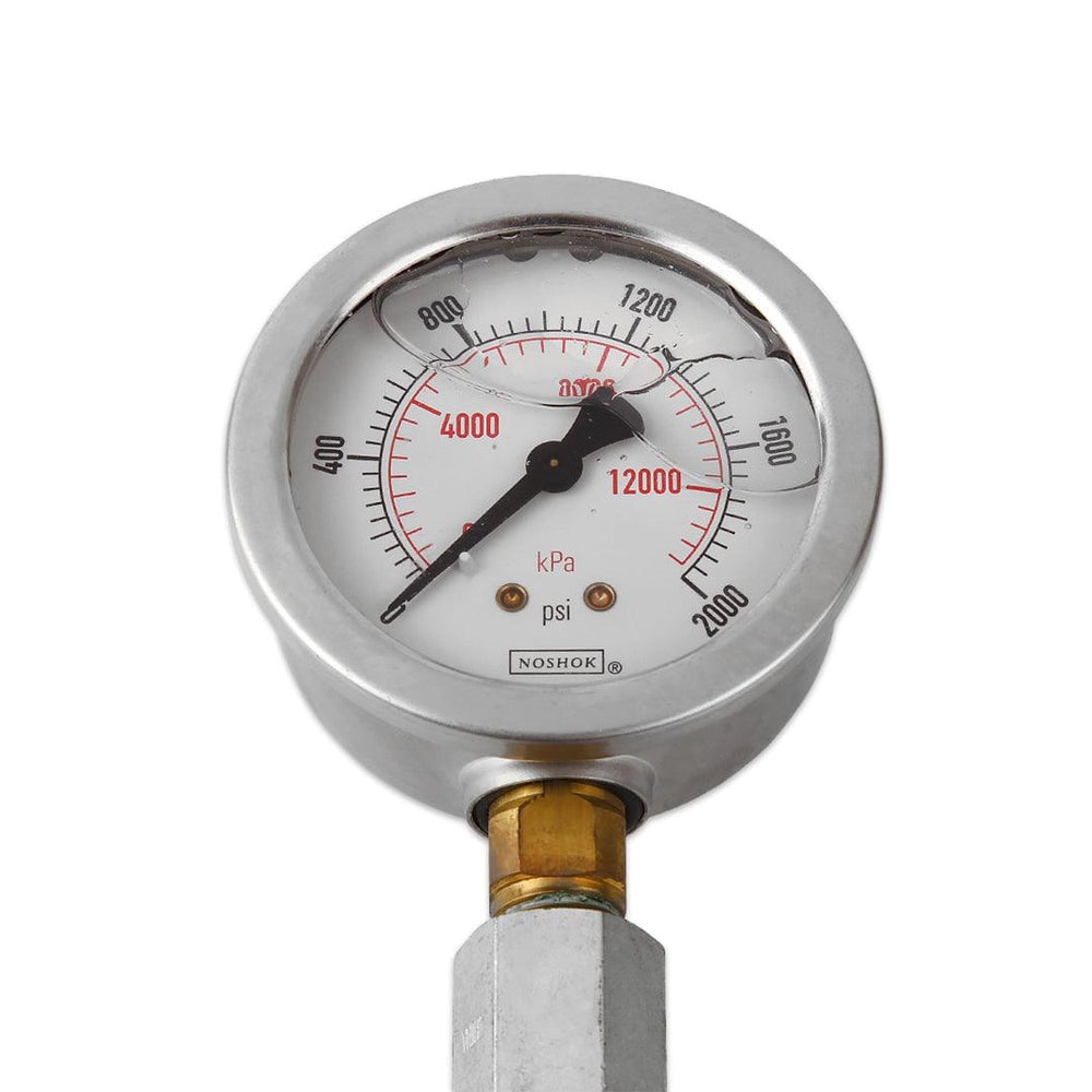 AGM Power Steering Pressure Relief Valve Test Gauge