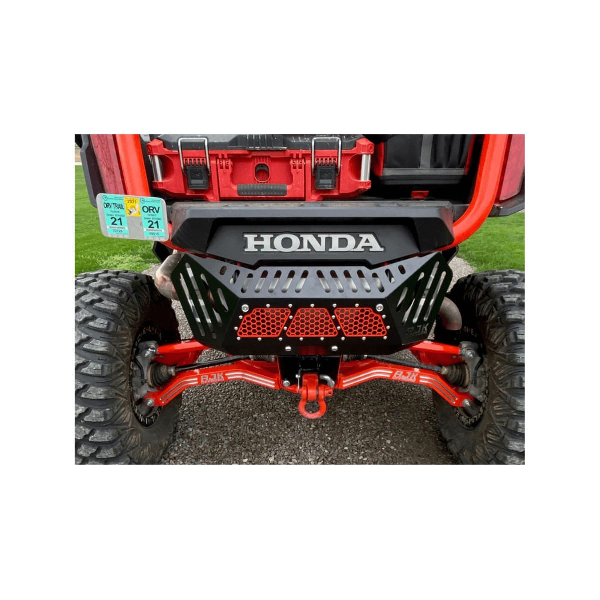 AJK Honda Talon Exhaust Cover