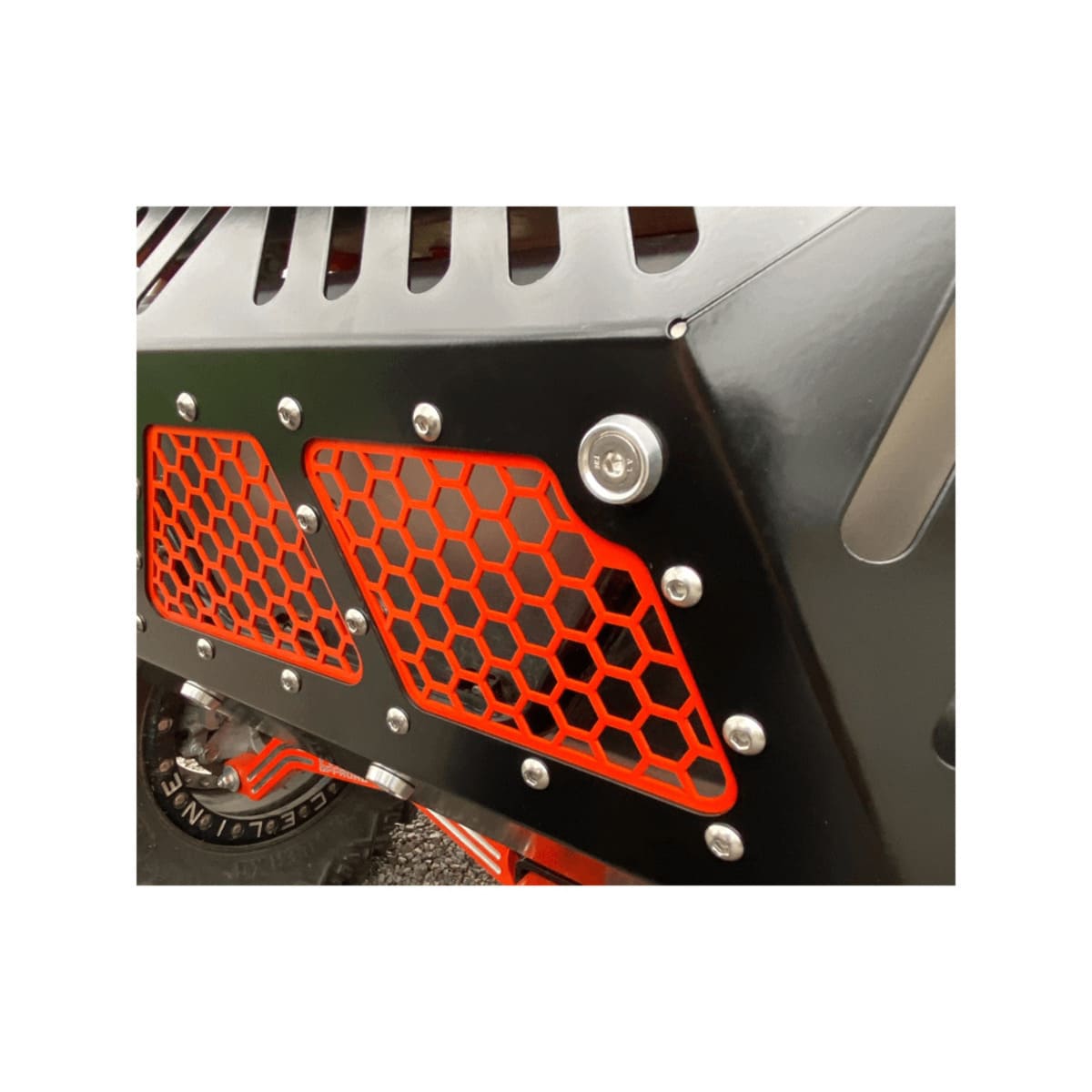 AJK Honda Talon Exhaust Cover