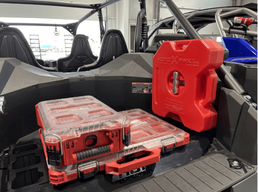 AJK Off-Road Kawasaki KRX Rotopax Mount