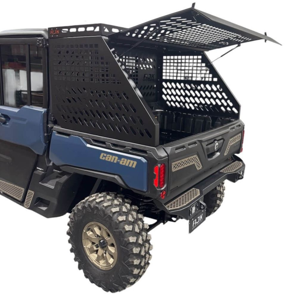 AJK Offroad Can-Am Defender HD10/ HD11 Tall Bed Rack w/ Enclosure