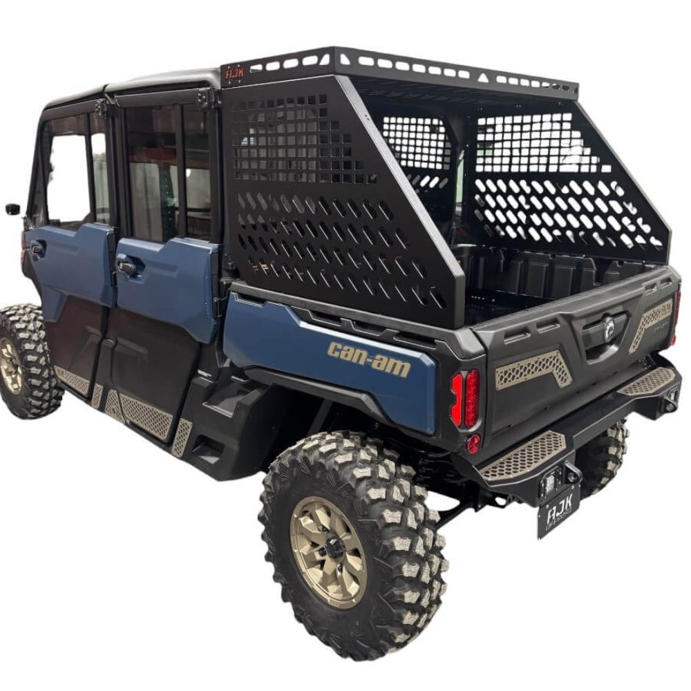 AJK Offroad Can-Am Defender HD10/ HD11 Tall Bed Rack w/ Enclosure