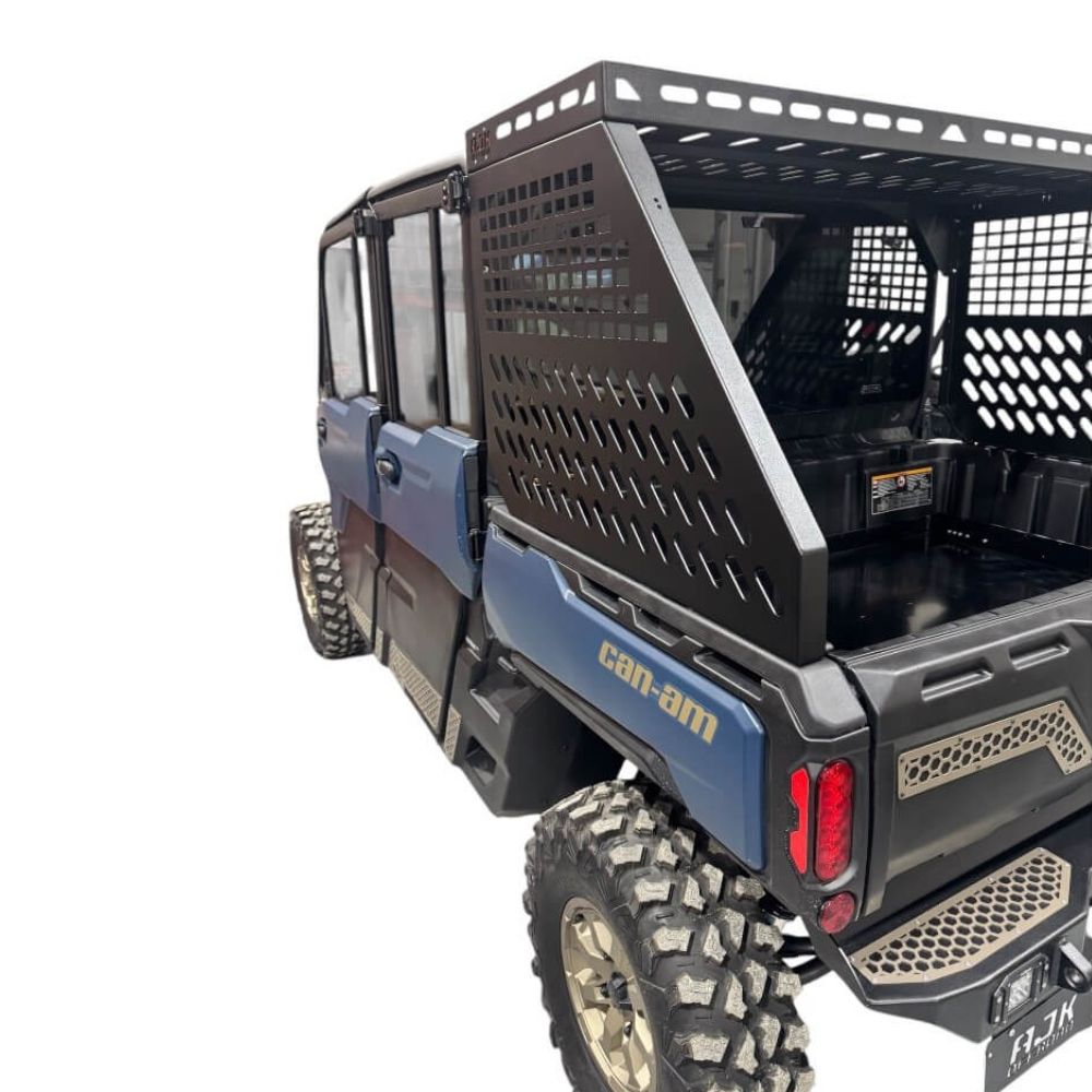 AJK Offroad Can-Am Defender HD10/ HD11 Tall Bed Rack w/ Enclosure