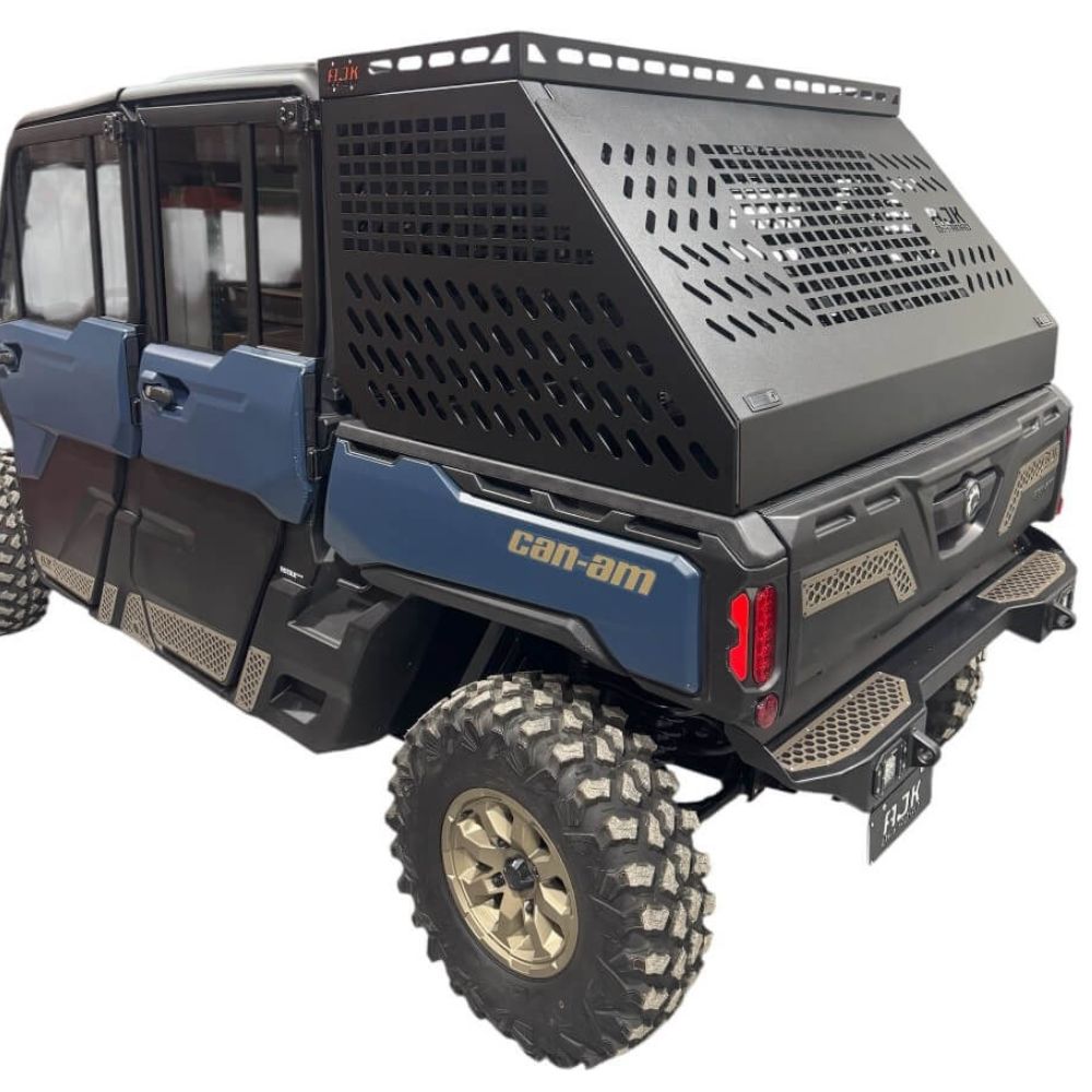 AJK Offroad Can-Am Defender HD10/ HD11 Tall Bed Rack w/ Enclosure