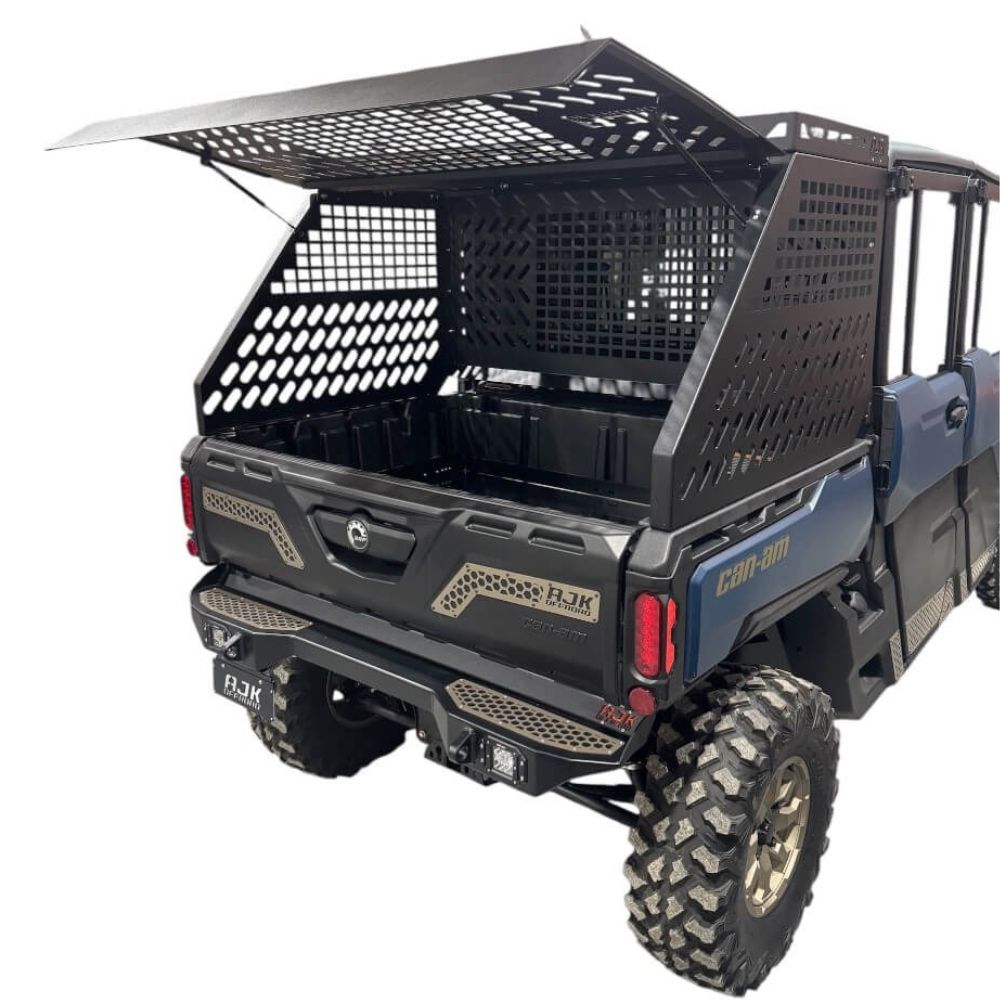 AJK Offroad Can-Am Defender HD10/ HD11 Tall Bed Rack w/ Enclosure
