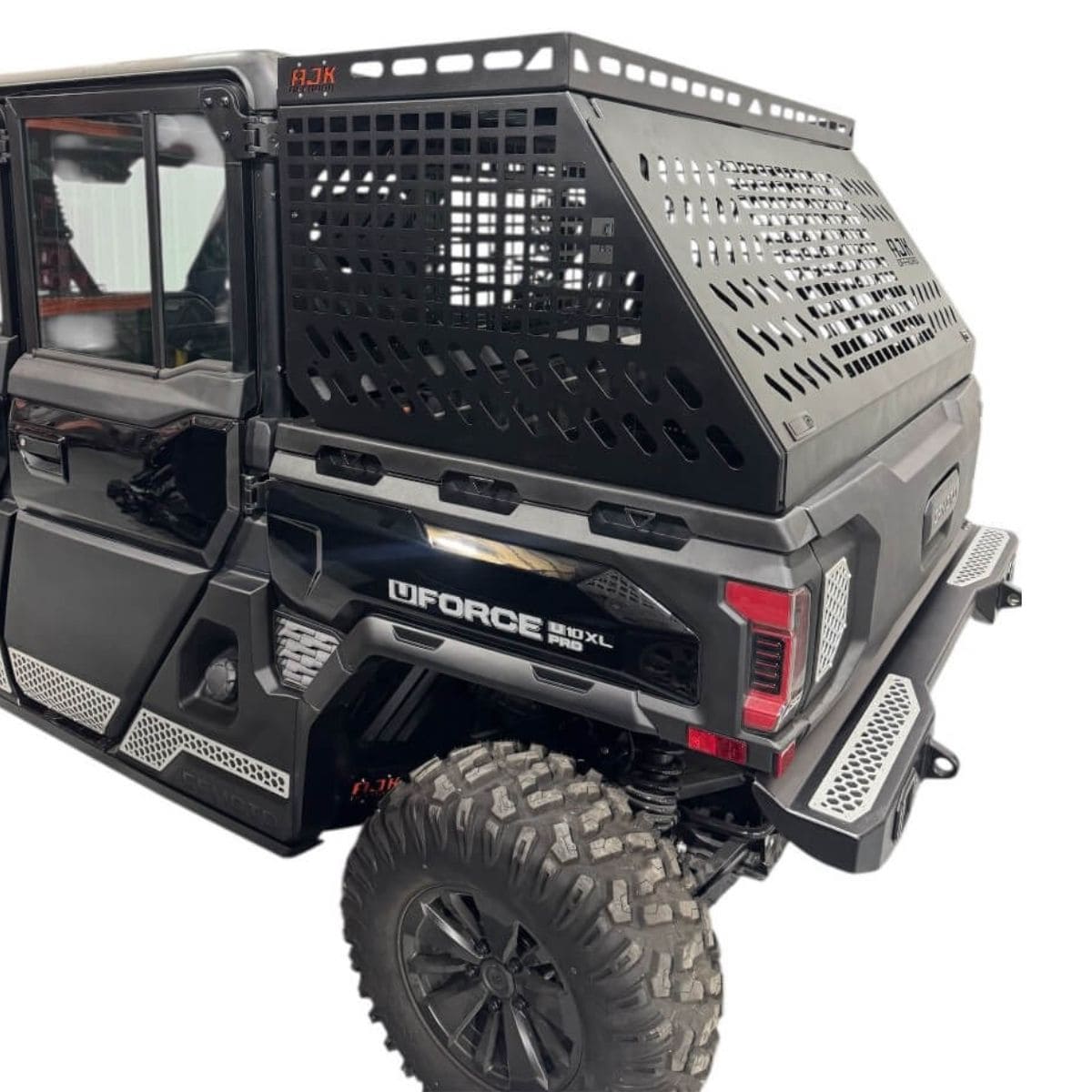 AJK Offroad CF Moto UForce U10 Tall Bed Rack w/ Enclosure