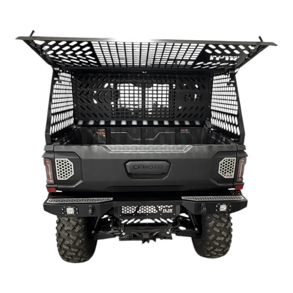 AJK Offroad CF Moto UForce U10 Tall Bed Rack w/ Enclosure