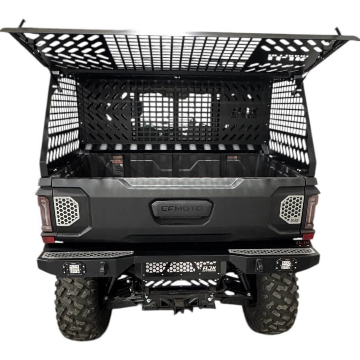AJK Offroad CF Moto UForce U10 Tall Bed Rack w/ Enclosure