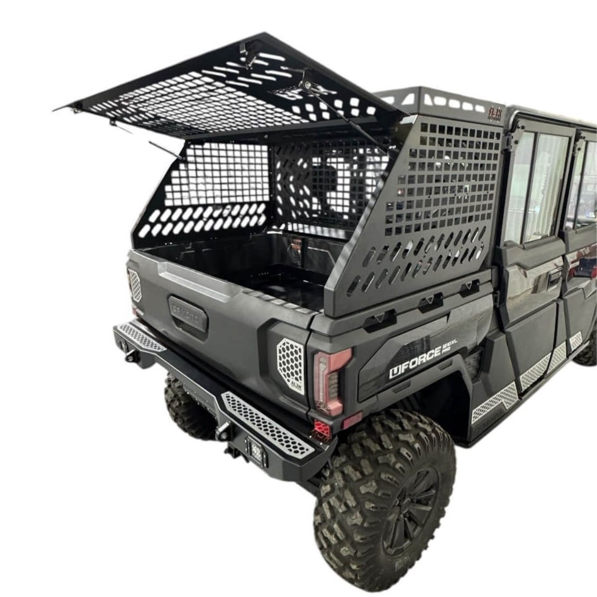 AJK Offroad CF Moto UForce U10 Tall Bed Rack w/ Enclosure