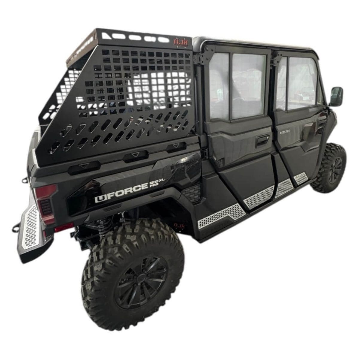 AJK Offroad CF Moto UForce U10 Tall Bed Rack w/ Enclosure