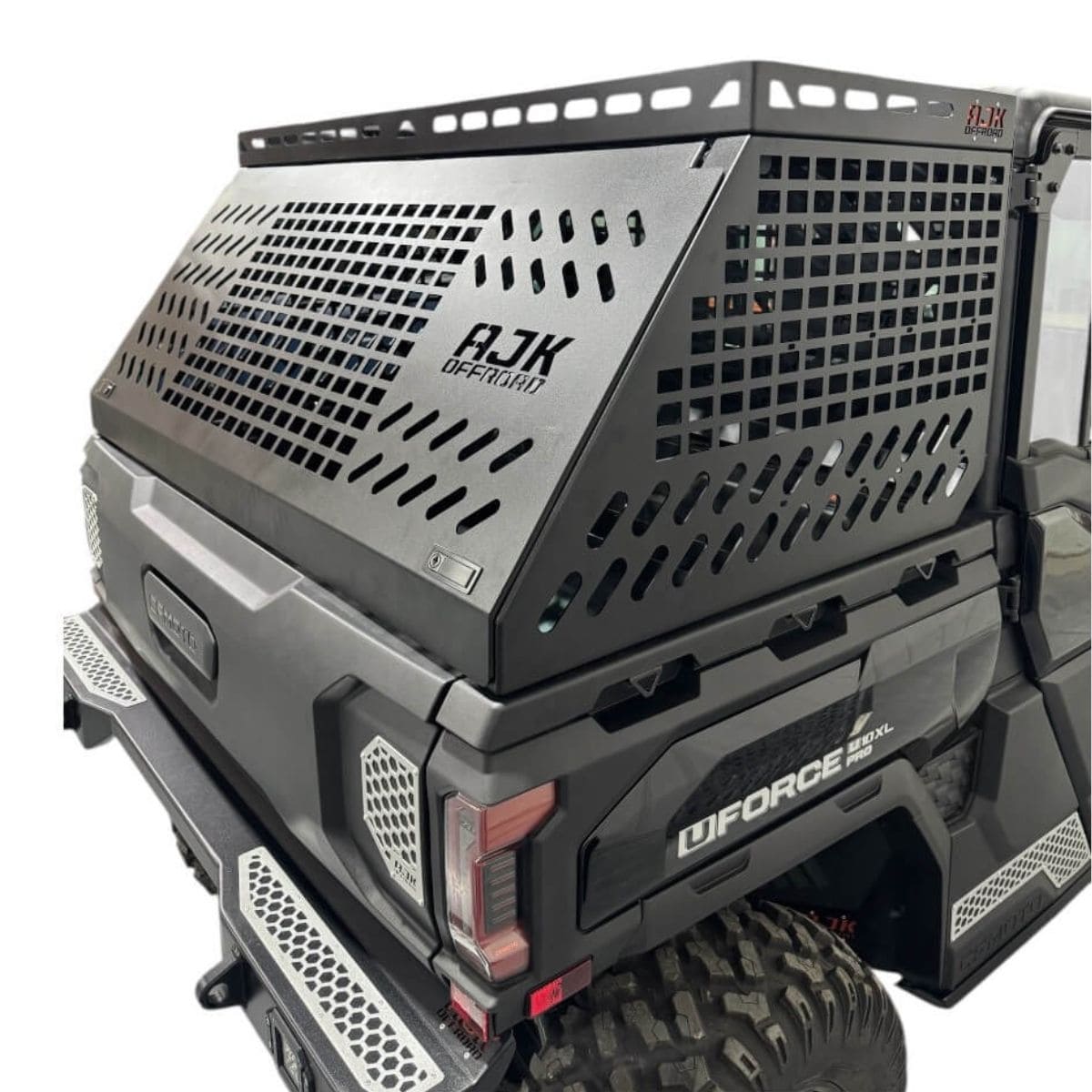 AJK Offroad CF Moto UForce U10 Tall Bed Rack w/ Enclosure