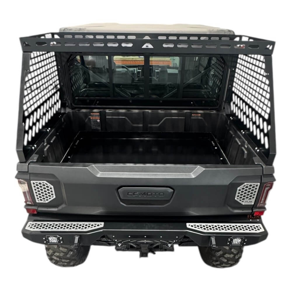 AJK Offroad CF Moto UForce U10 Tall Bed Rack w/ Enclosure
