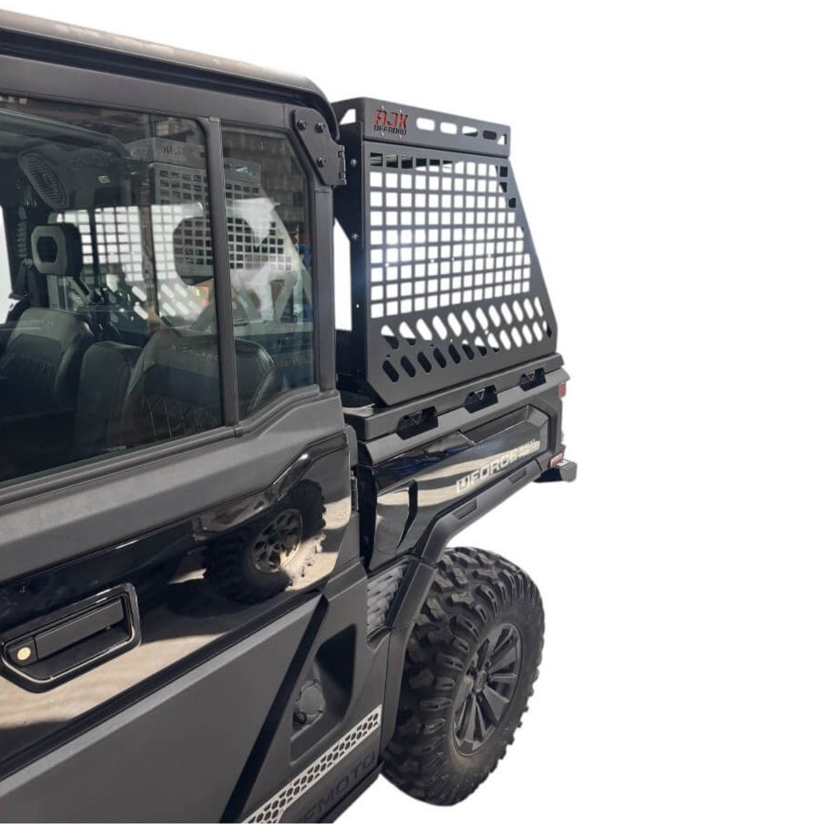 AJK Offroad CF Moto UForce U10 Tall Bed Rack w/ Enclosure