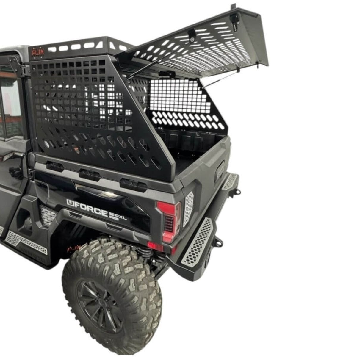 AJK Offroad CF Moto UForce U10 Tall Bed Rack w/ Enclosure