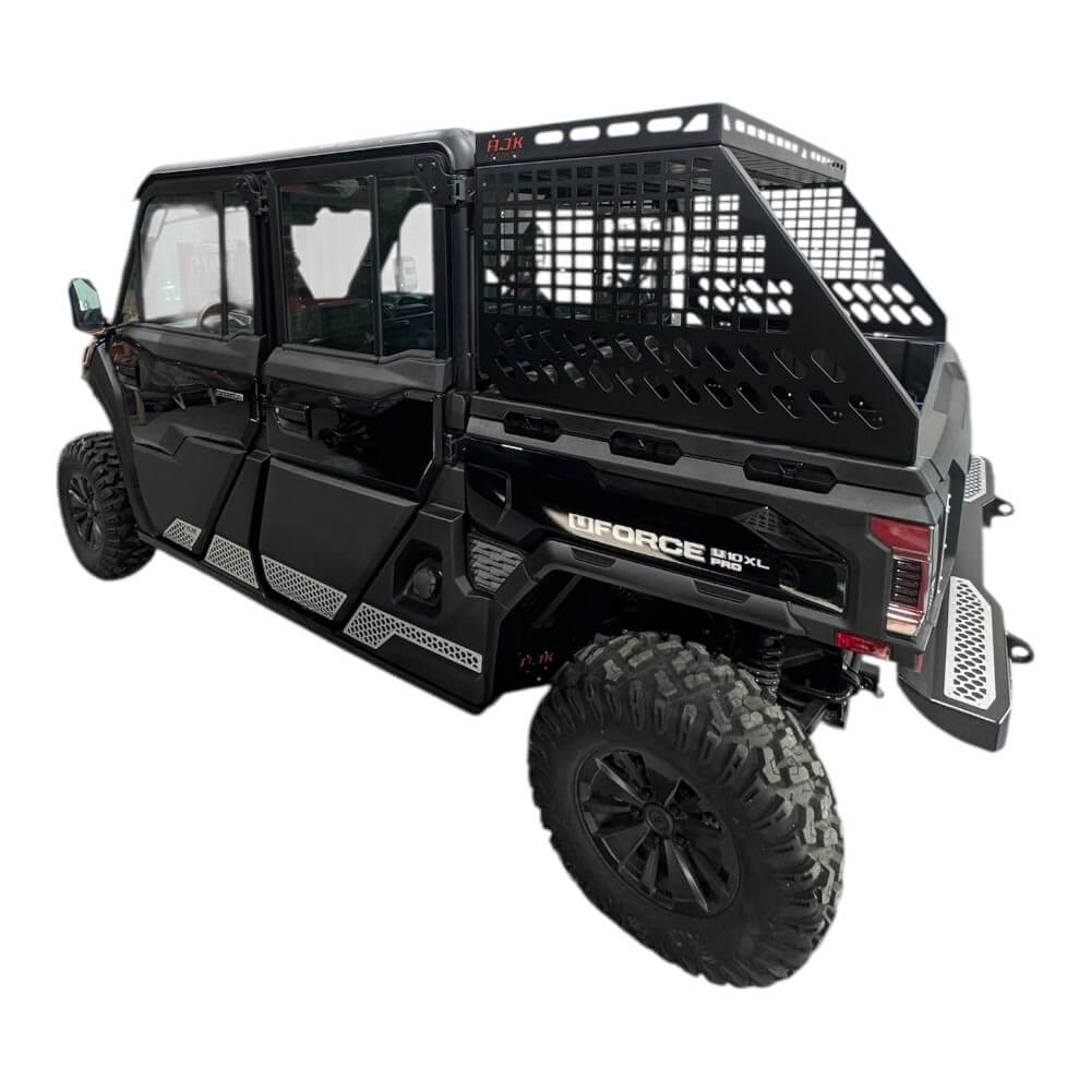 AJK Offroad CF Moto UForce U10 Tall Bed Rack w/ Enclosure