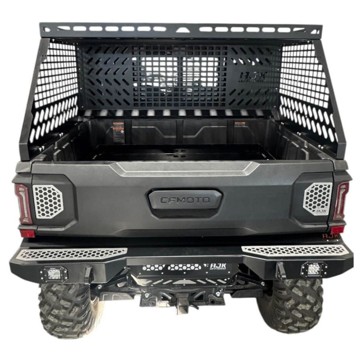 AJK Offroad CF Moto UForce U10 Tall Bed Rack w/ Enclosure