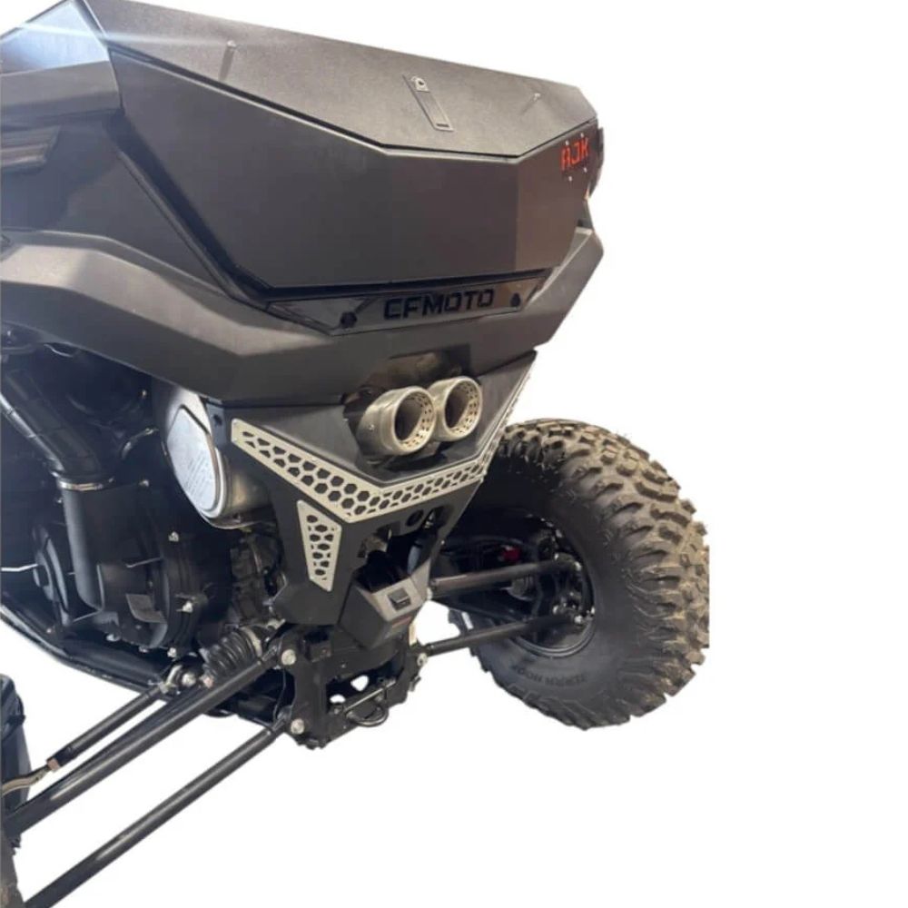 AJK Offroad CFMoto ZForce Z-10 Exhaust Cover Accents